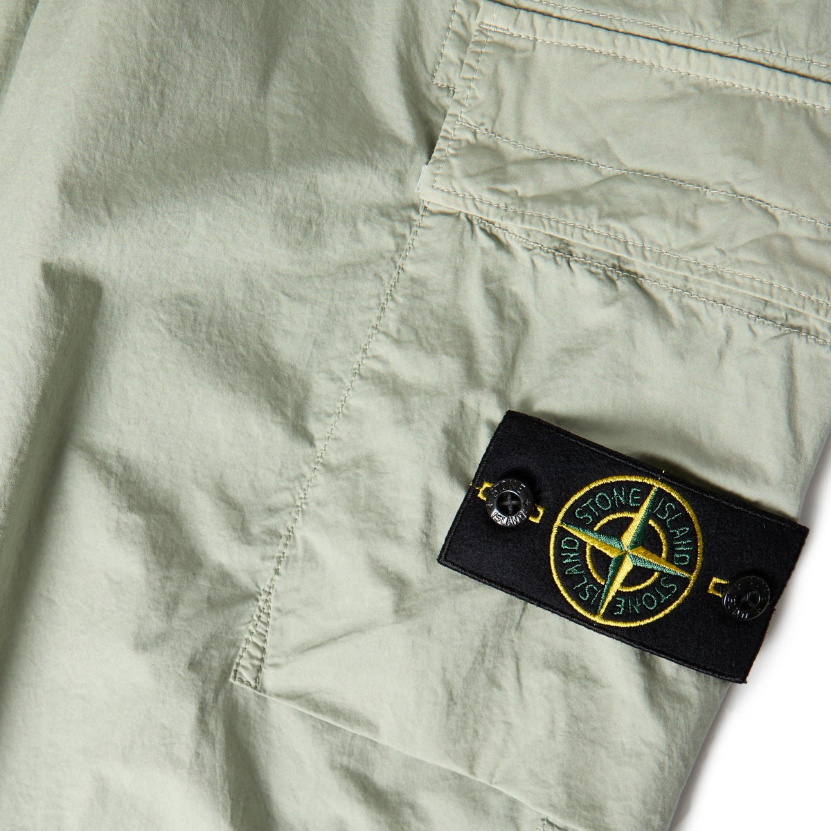 Sage V0055 - Stone Island - Men's Tela Cargo Trousers - 5