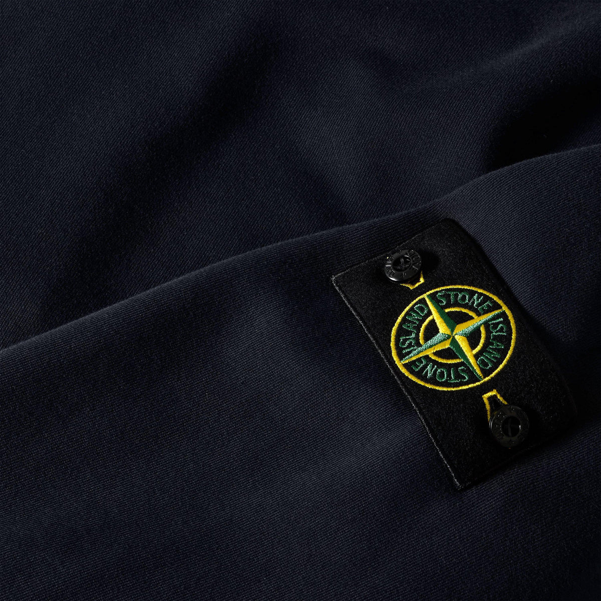 Navy V0020 - Stone Island - SI CLASSIC BADGE CREW - 5