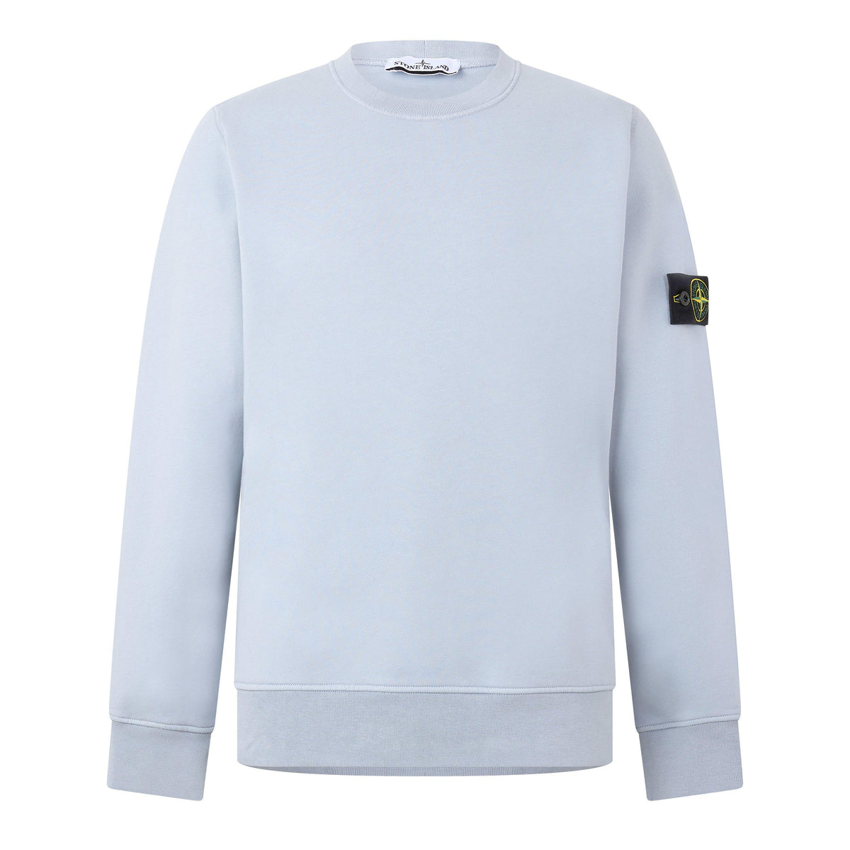 Ash Grey V0049 - Stone Island - SI CLASSIC BADGE CREW - 1