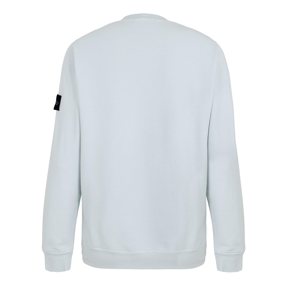 Sky Blue V0041 - Stone Island - Men's Fleece Crew Sweatshirt - 2
