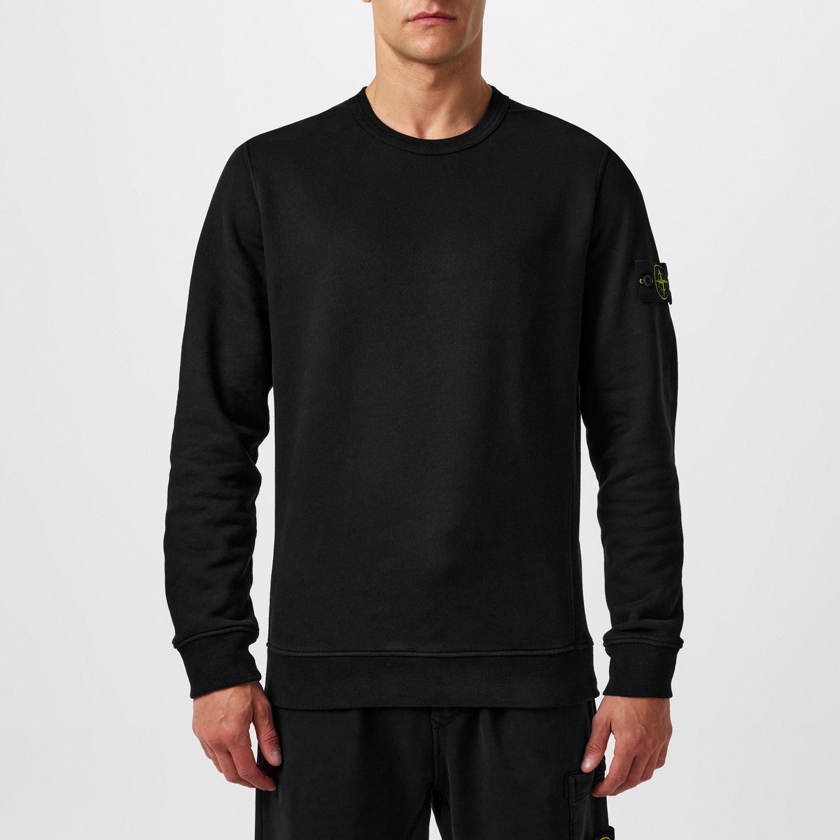 Nero V0029 - Stone Island - Crew Neck Sweatshirt - 3