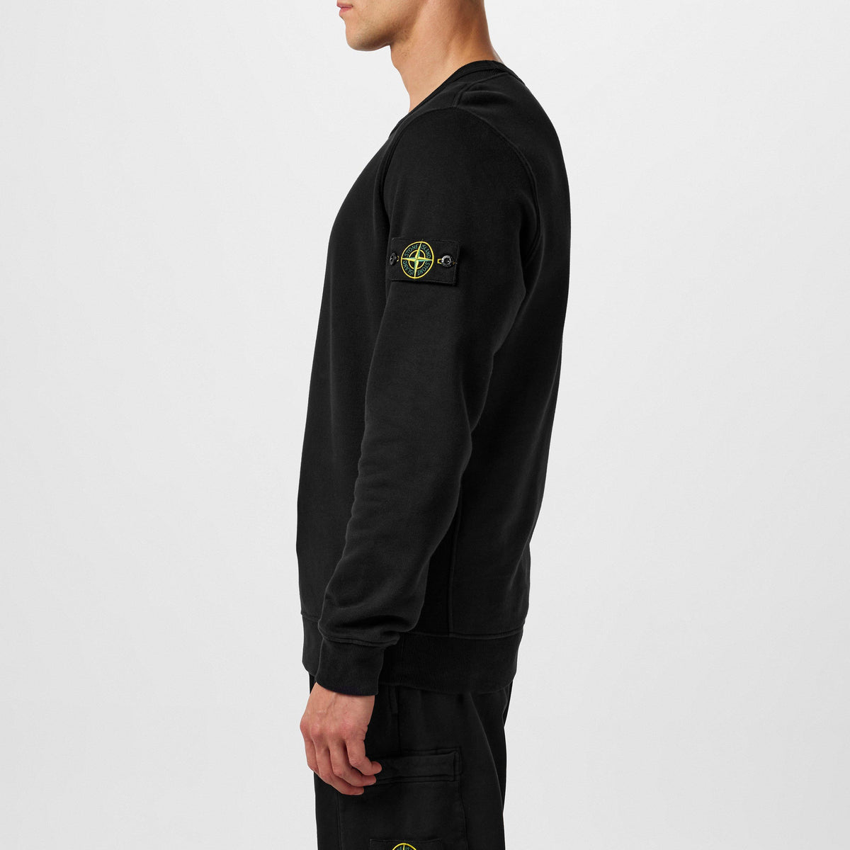 Nero V0029 - Stone Island - Crew Neck Sweatshirt - 5
