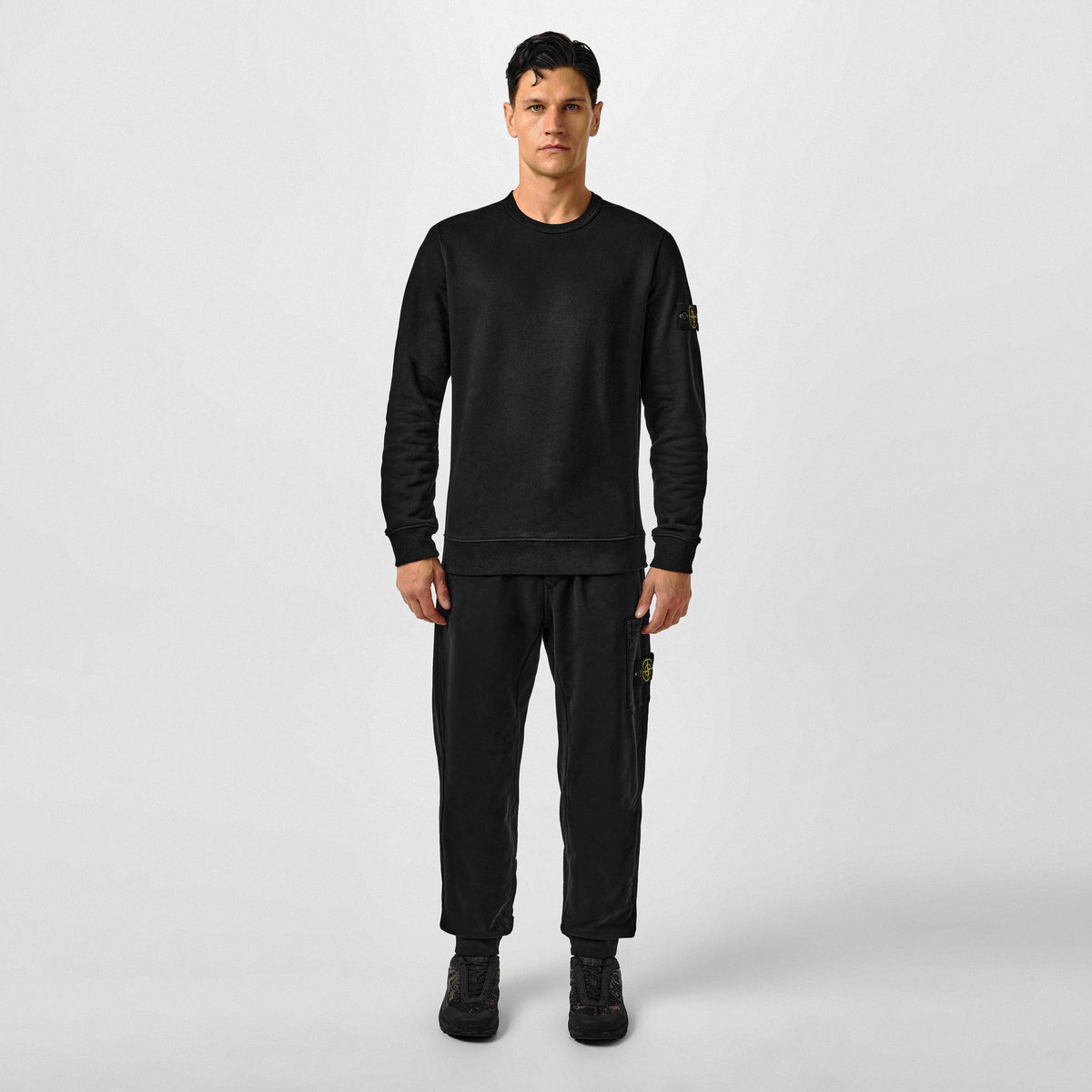 Nero V0029 - Stone Island - Crew Neck Sweatshirt - 6