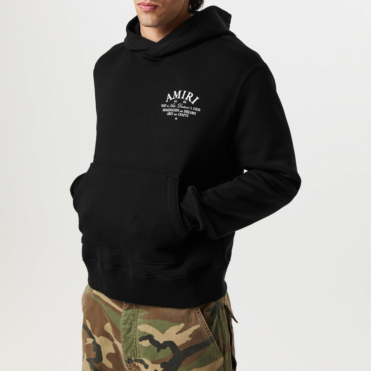 Black 001 - Amiri - Art District Hoodie - 3