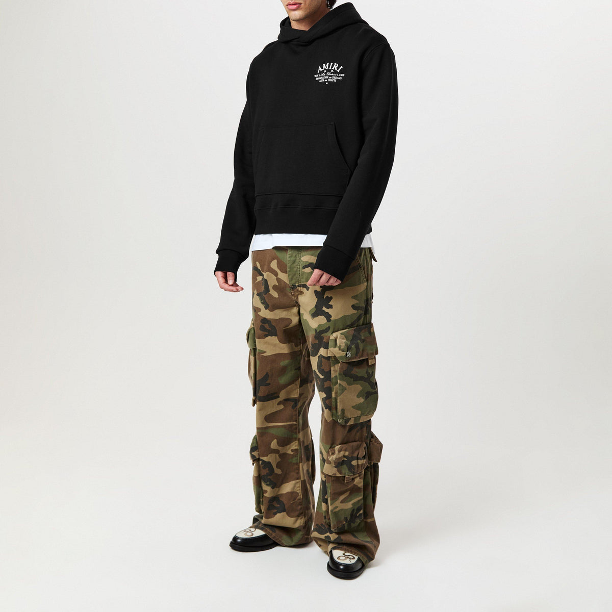 Black 001 - Amiri - Art District Hoodie - 6