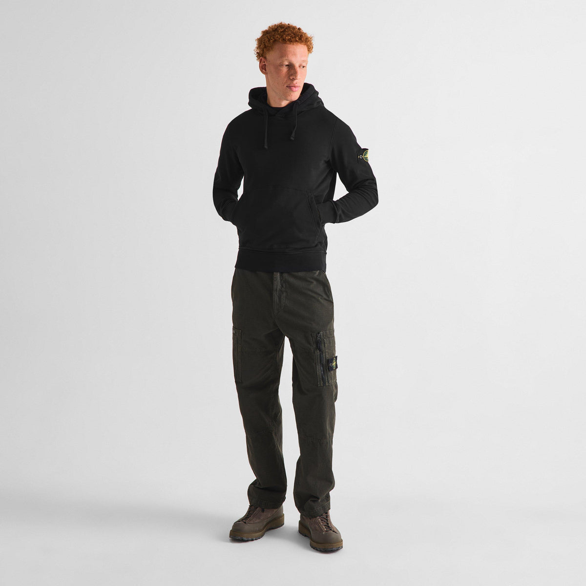 Black V0029 - Stone Island - Stone HW Fleece OTH Sn64 - 6