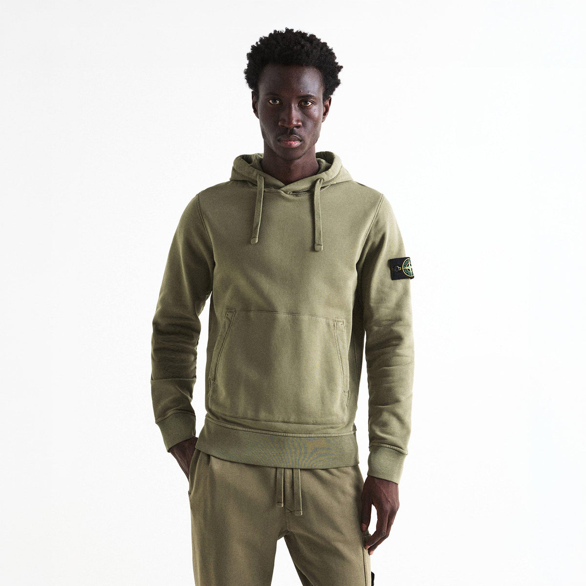 Mil Green V005G - Stone Island - Stone HW Fleece OTH Sn64 - 3