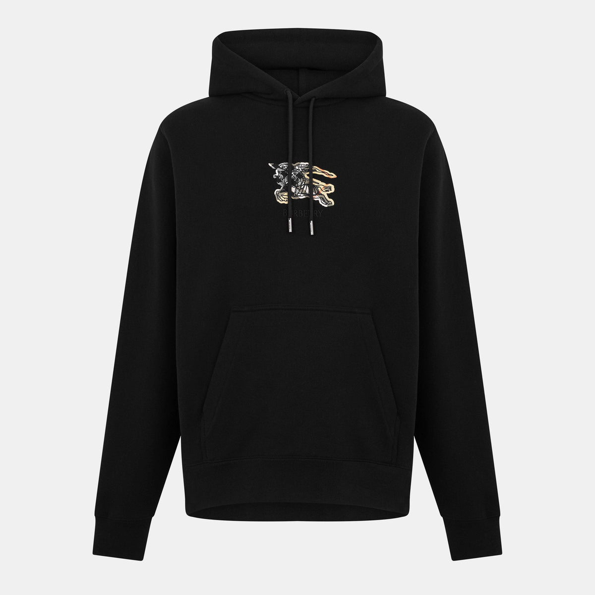 Black - Burberry - Men's Pull Over Hoodie - 1