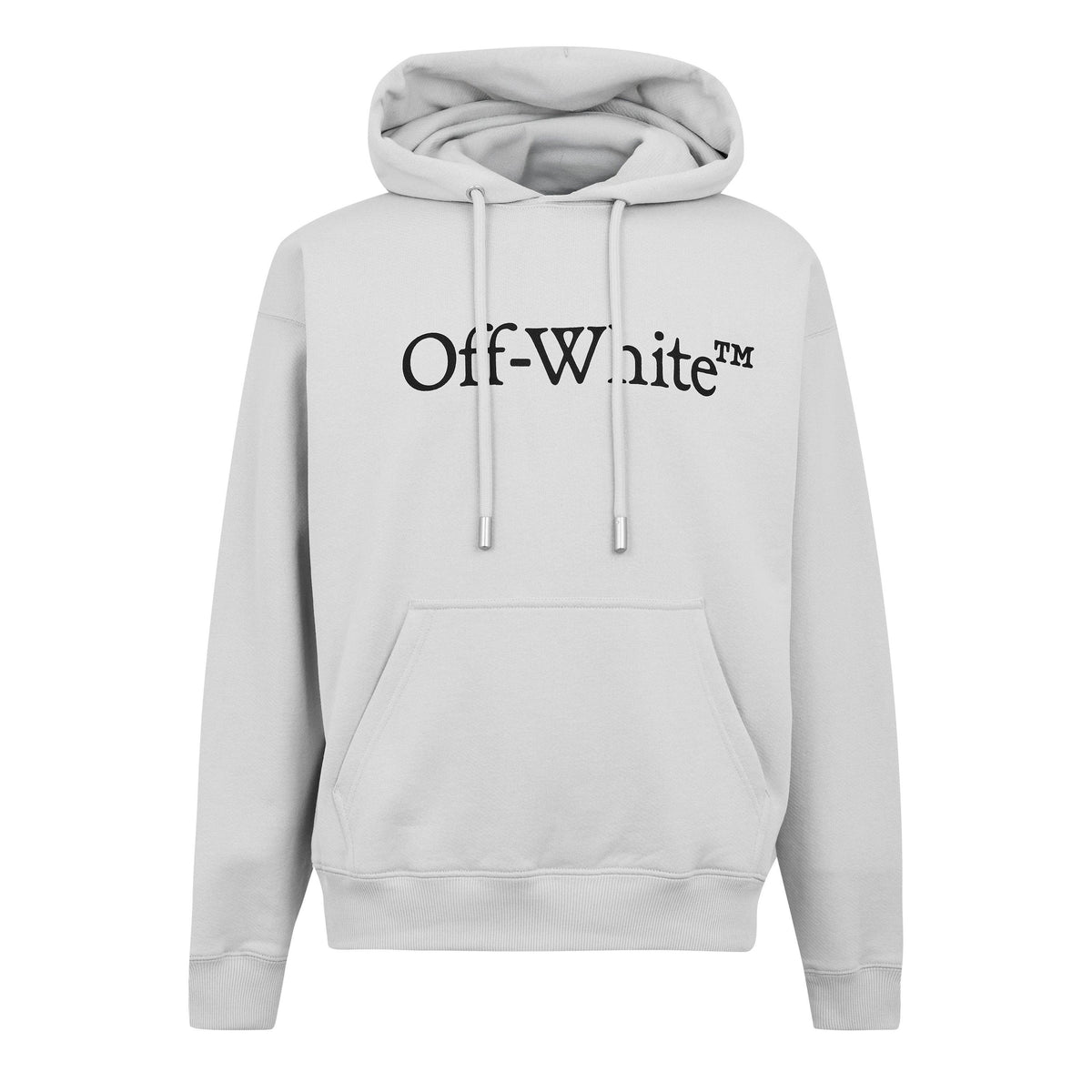 Stone/Black - Off White - Men's Pull Over Hoodie - 1