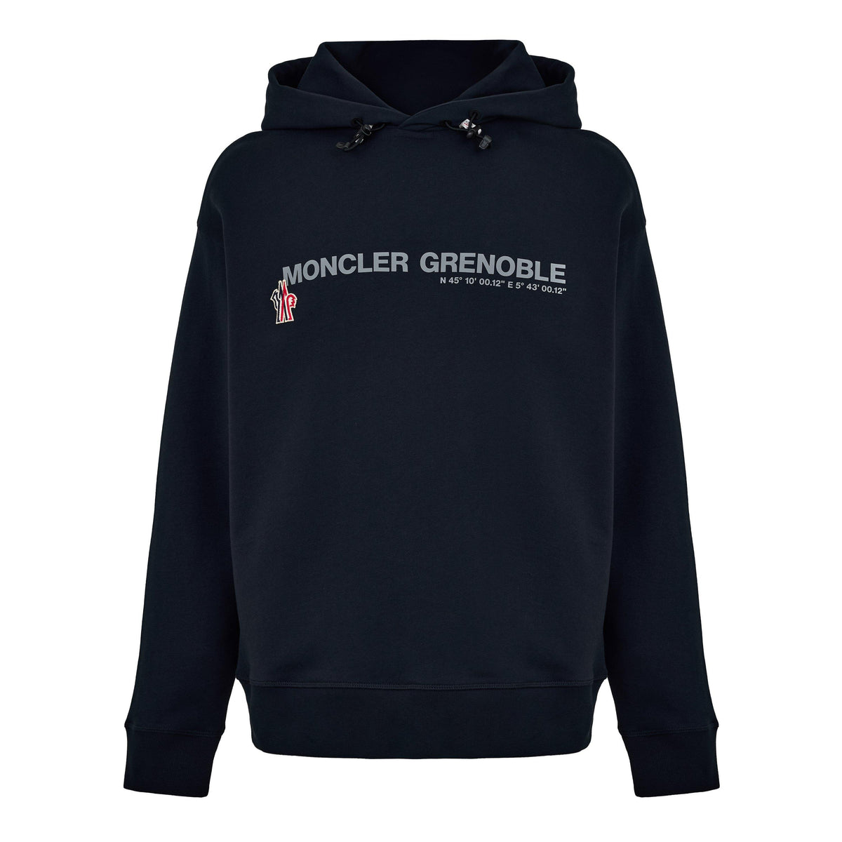 Navy 742 - Moncler - Men's Overhead Hoodie - 1