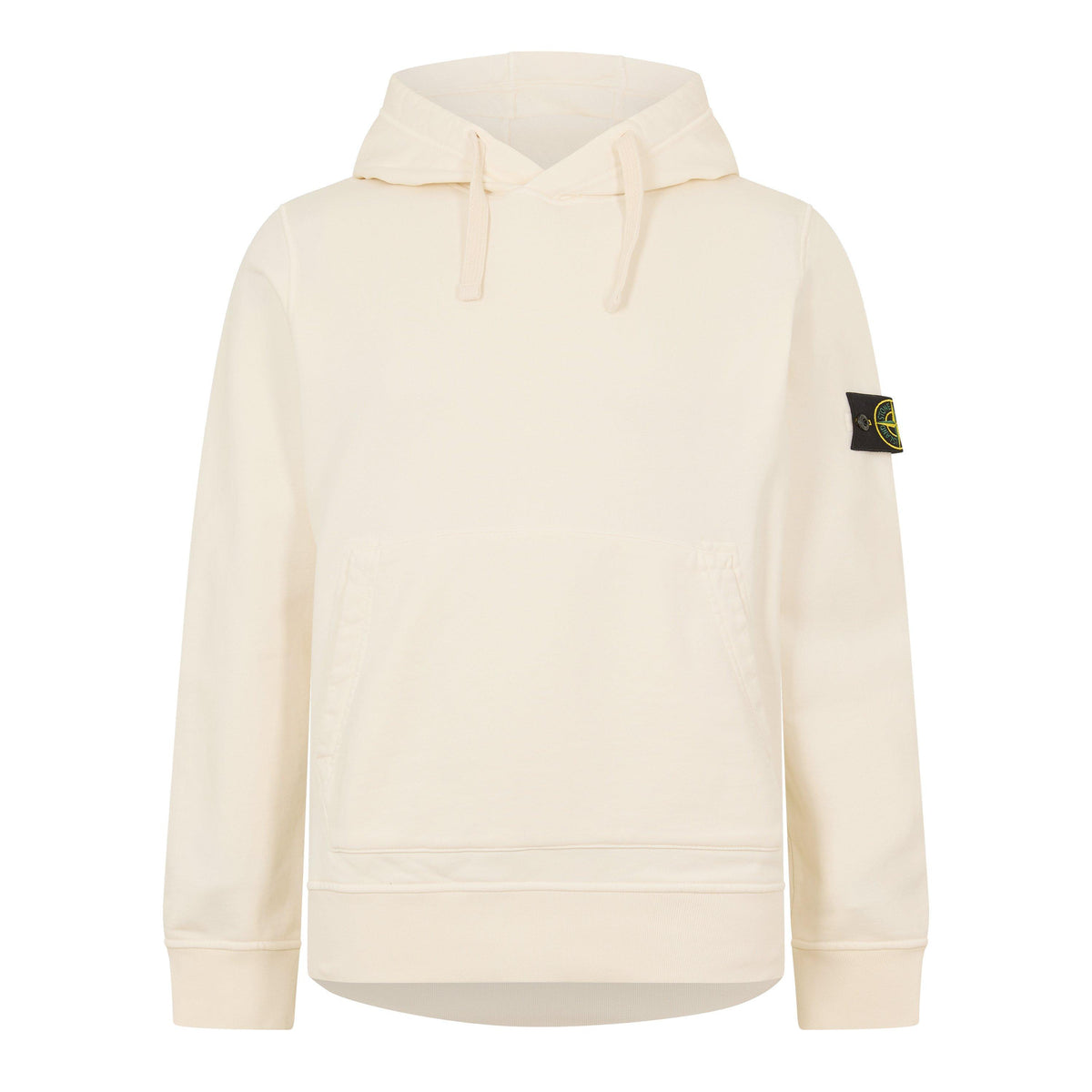 Ivory V0093 - Stone Island - Men's Overhead Hoodie - 1