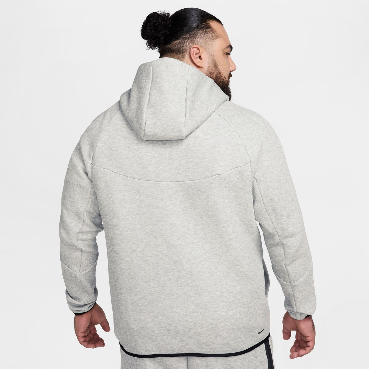 Grey Heather - Nike - Tech Fleece Hoodie Mens - 13