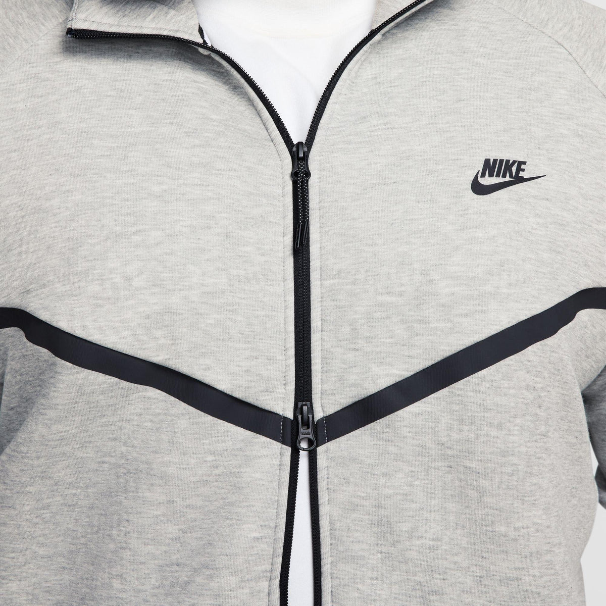 Grey Heather - Nike - Tech Fleece Hoodie Mens - 16