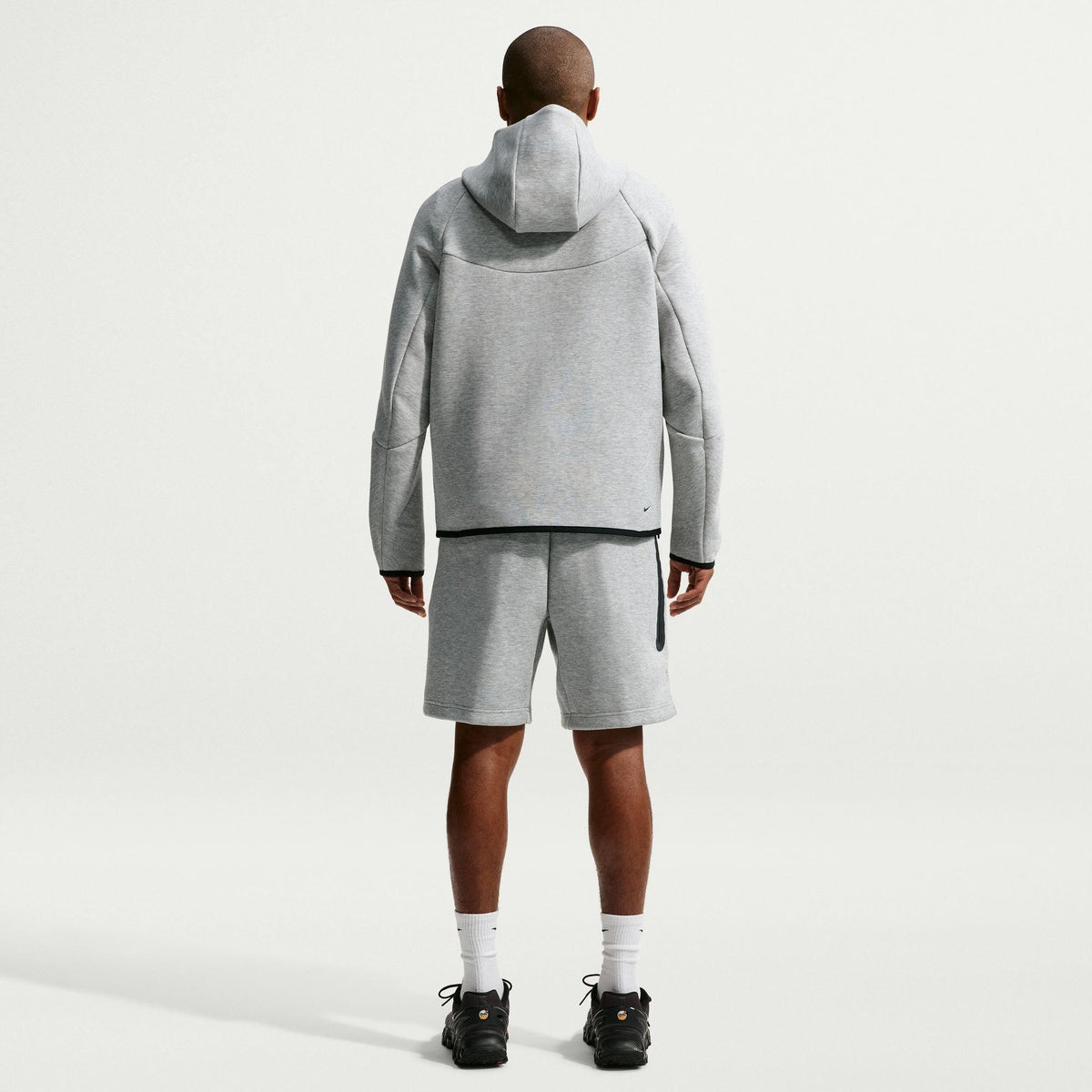 Grey Heather - Nike - Tech Fleece Hoodie Mens - 6