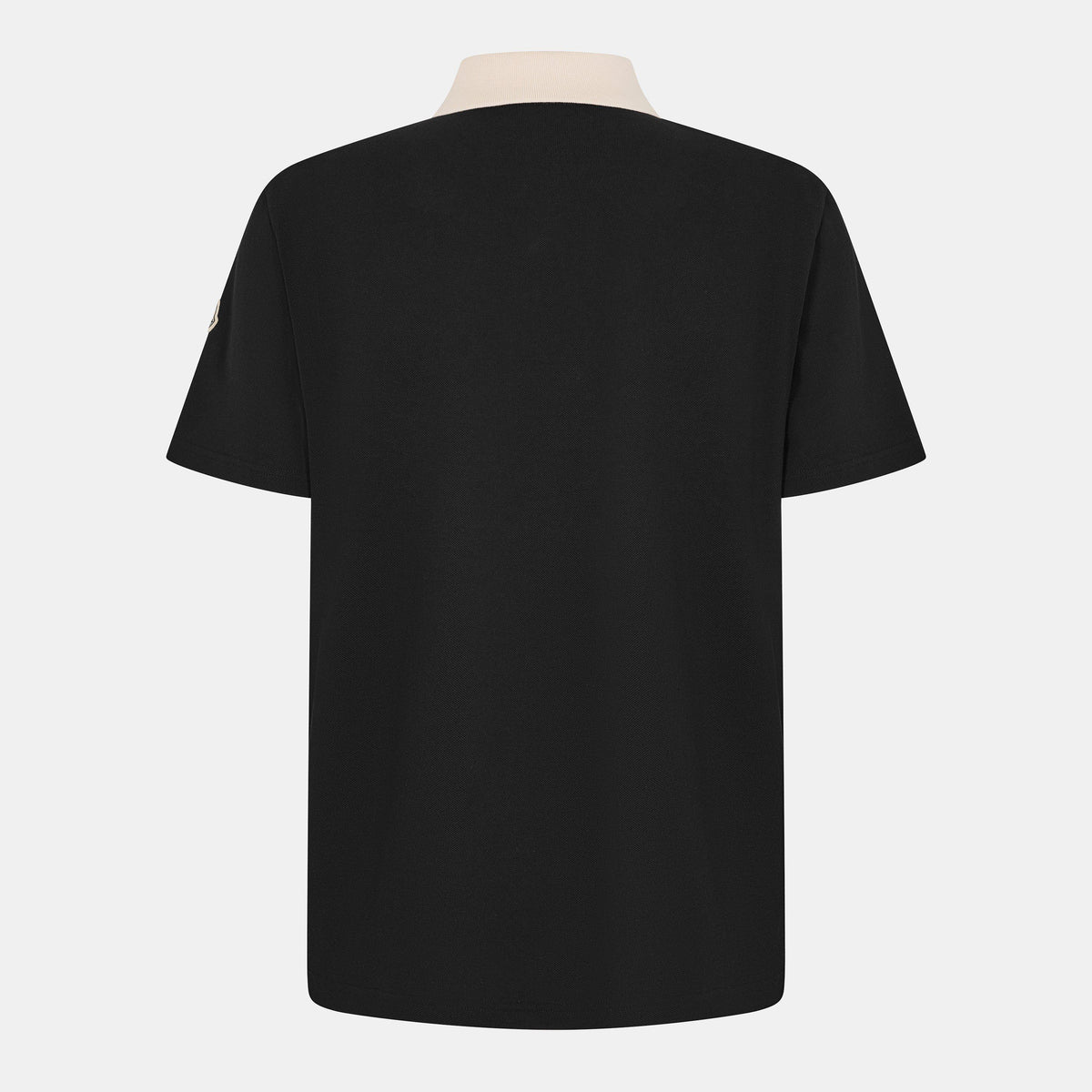 Black 999 - Moncler - Men's Short Sleeve Polo Shirt - 2
