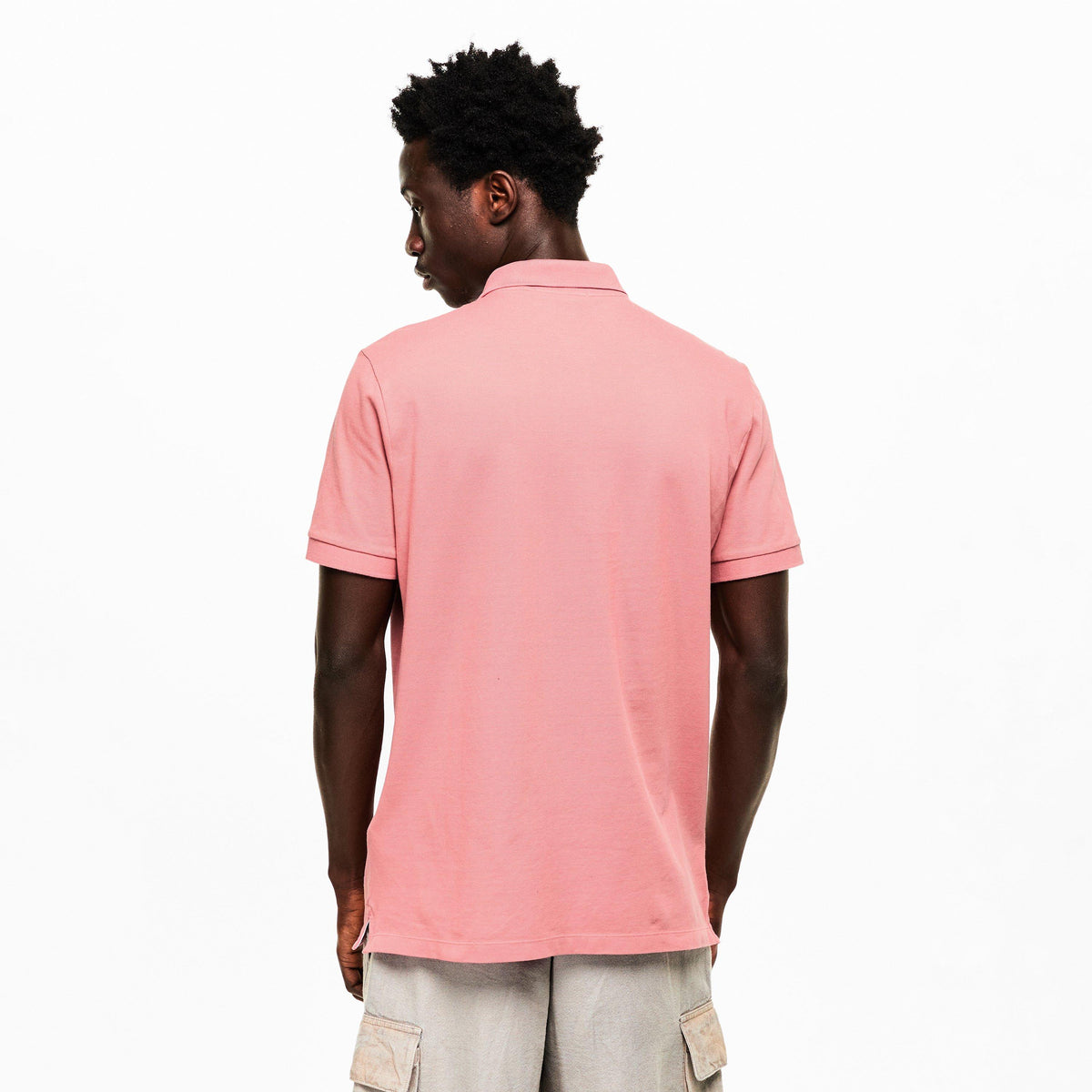 Oleander V008G - Stone Island - Men's Cotton Compass Logo Polo Shirt - 4