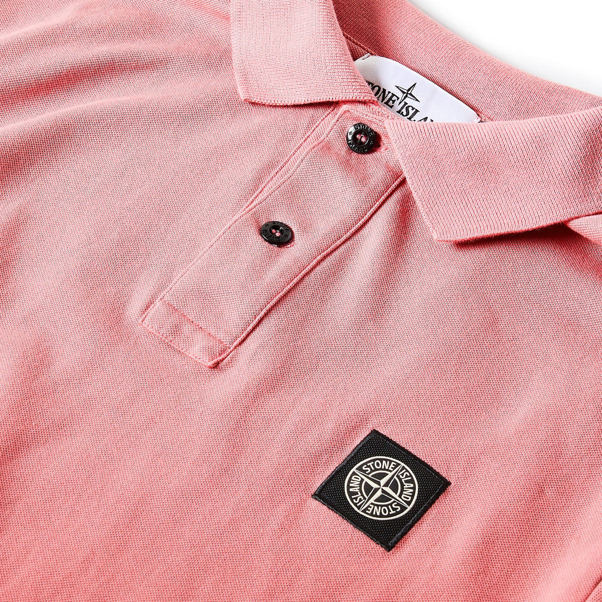 Oleander V008G - Stone Island - Men's Cotton Compass Logo Polo Shirt - 5