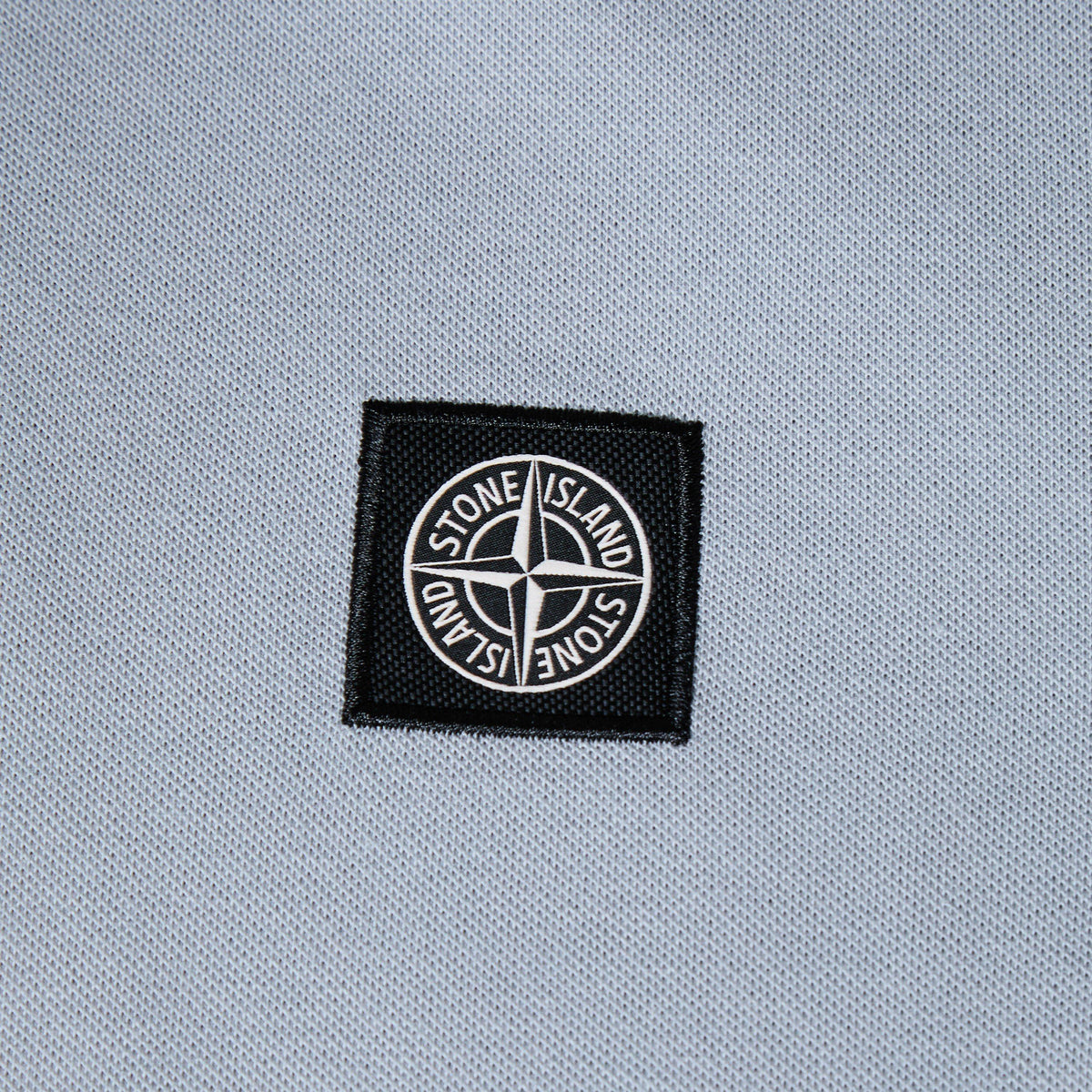 Ash Grey V0049 - Stone Island - Men's Cotton Compass Logo Polo Shirt - 5