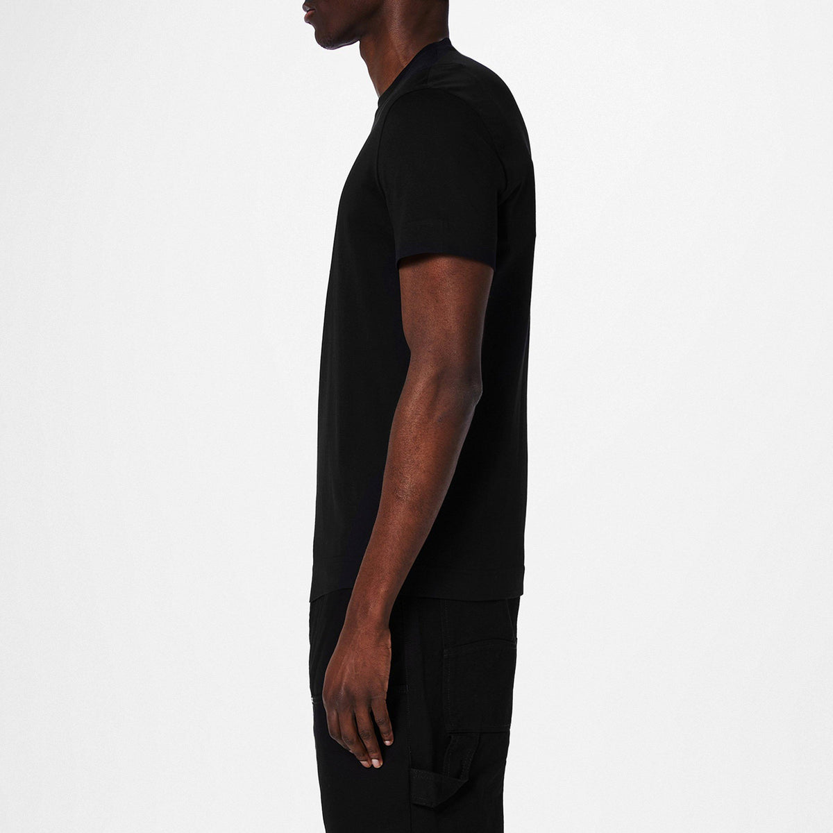 Black/White - GIVENCHY - 4g Emblem T-Shirt - 2