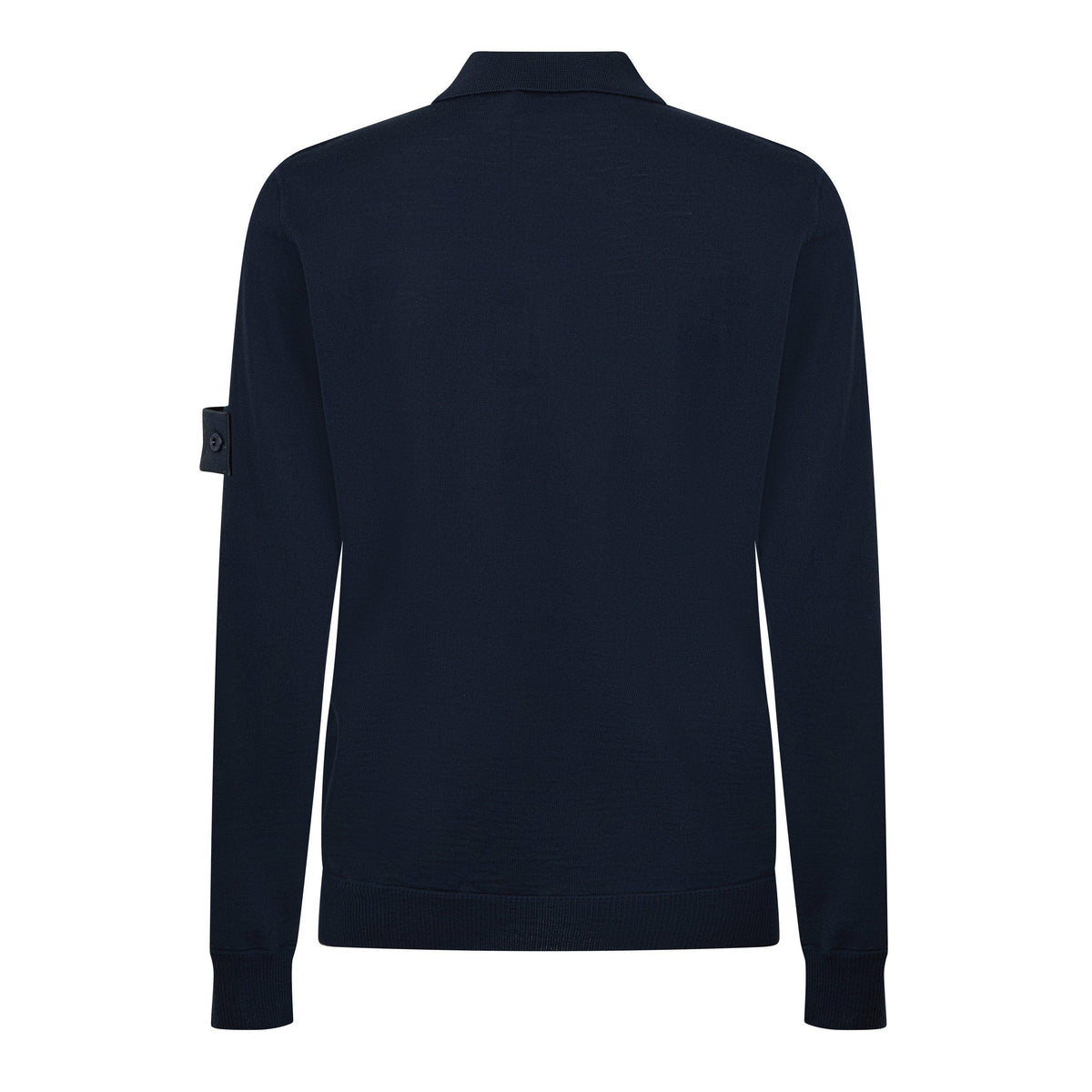 Navy V0020 - Stone Island - SI GHOST KNIT LS POLO - 2