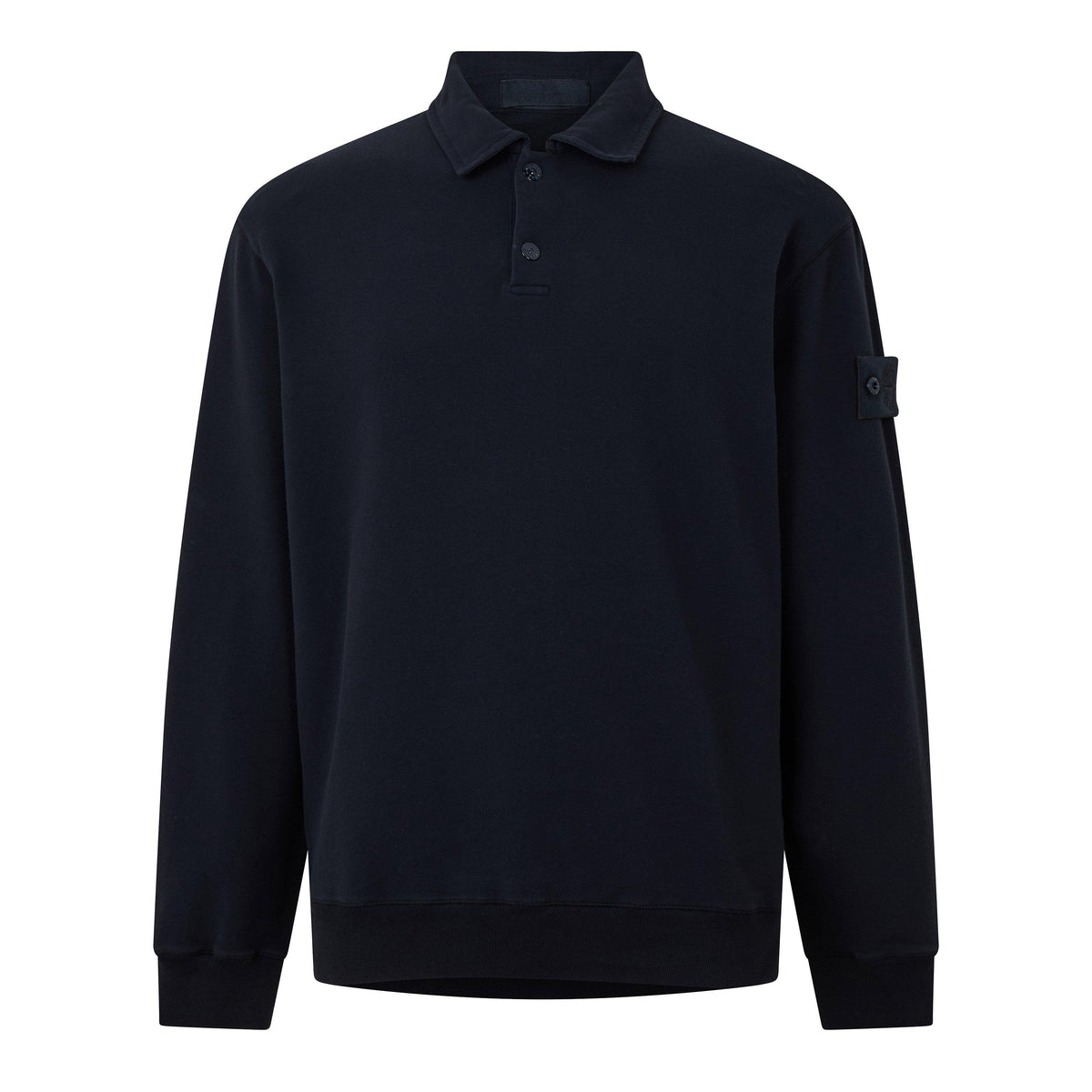 Navy V0020 - Stone Island - Stone GH LS Polo Sn64 - 1