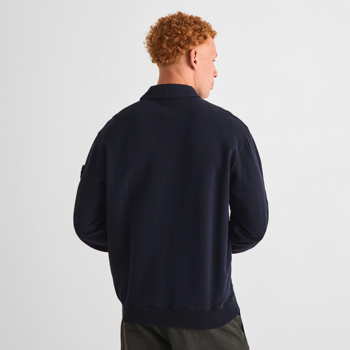 Navy V0020 - Stone Island - Stone GH LS Polo Sn64 - 4