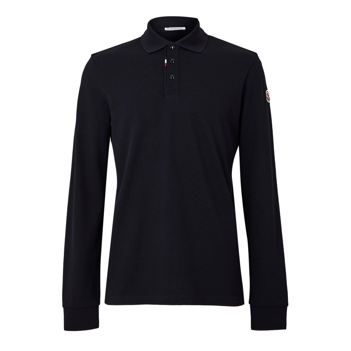 Navy 77X - Moncler - Moncler Tric LS Polo Sn64 - 1