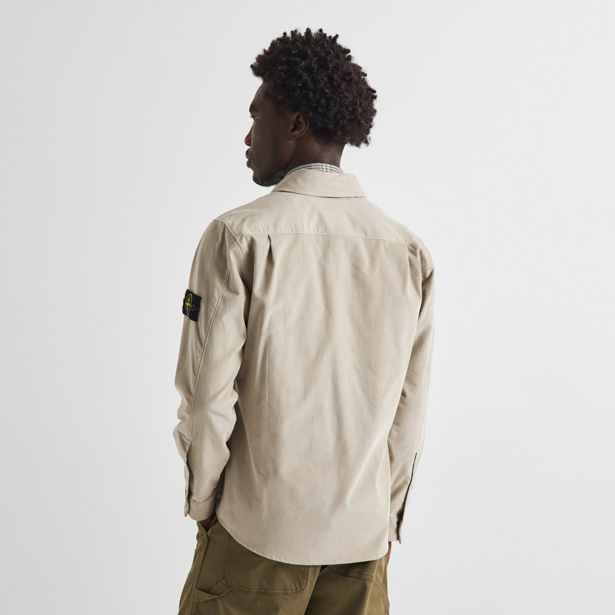 Sand V0095 - Stone Island - Stone Cord Shirt Sn64 - 4
