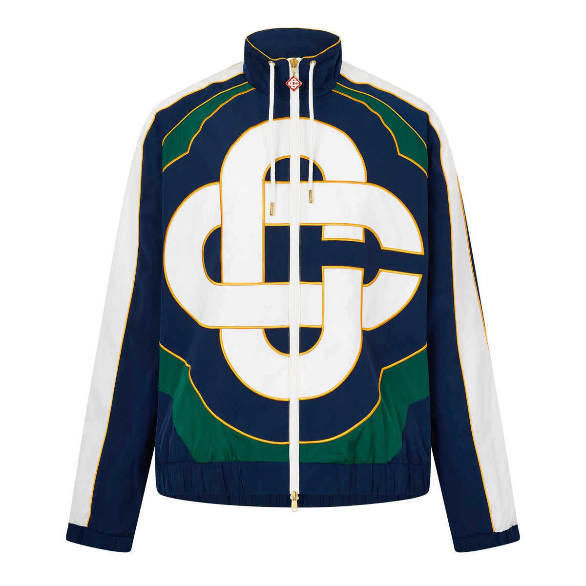 Navy/Green - Casablanca - Casa CC Track Jaket Sn63 - 1