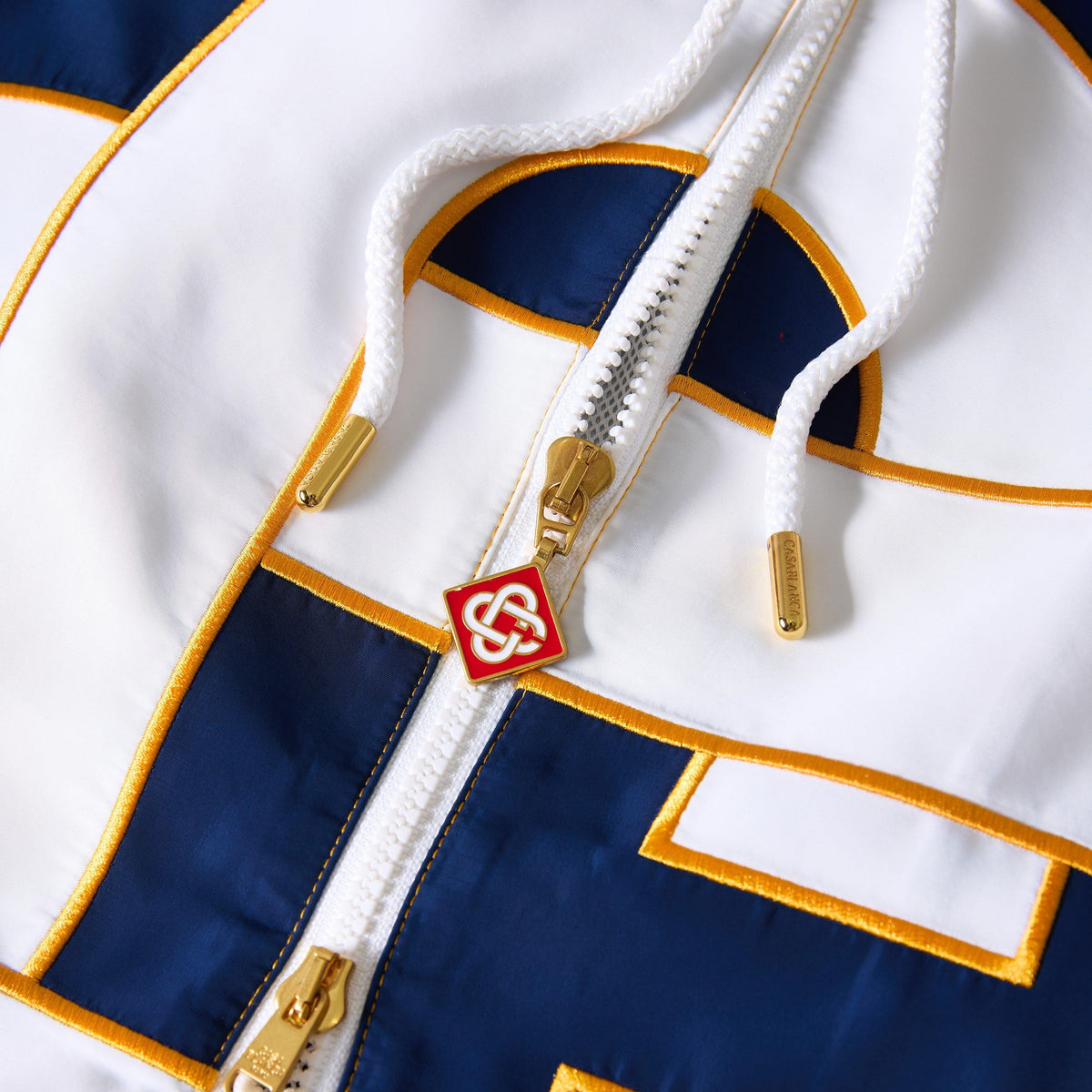 Navy/Green - Casablanca - Casa CC Track Jaket Sn63 - 5