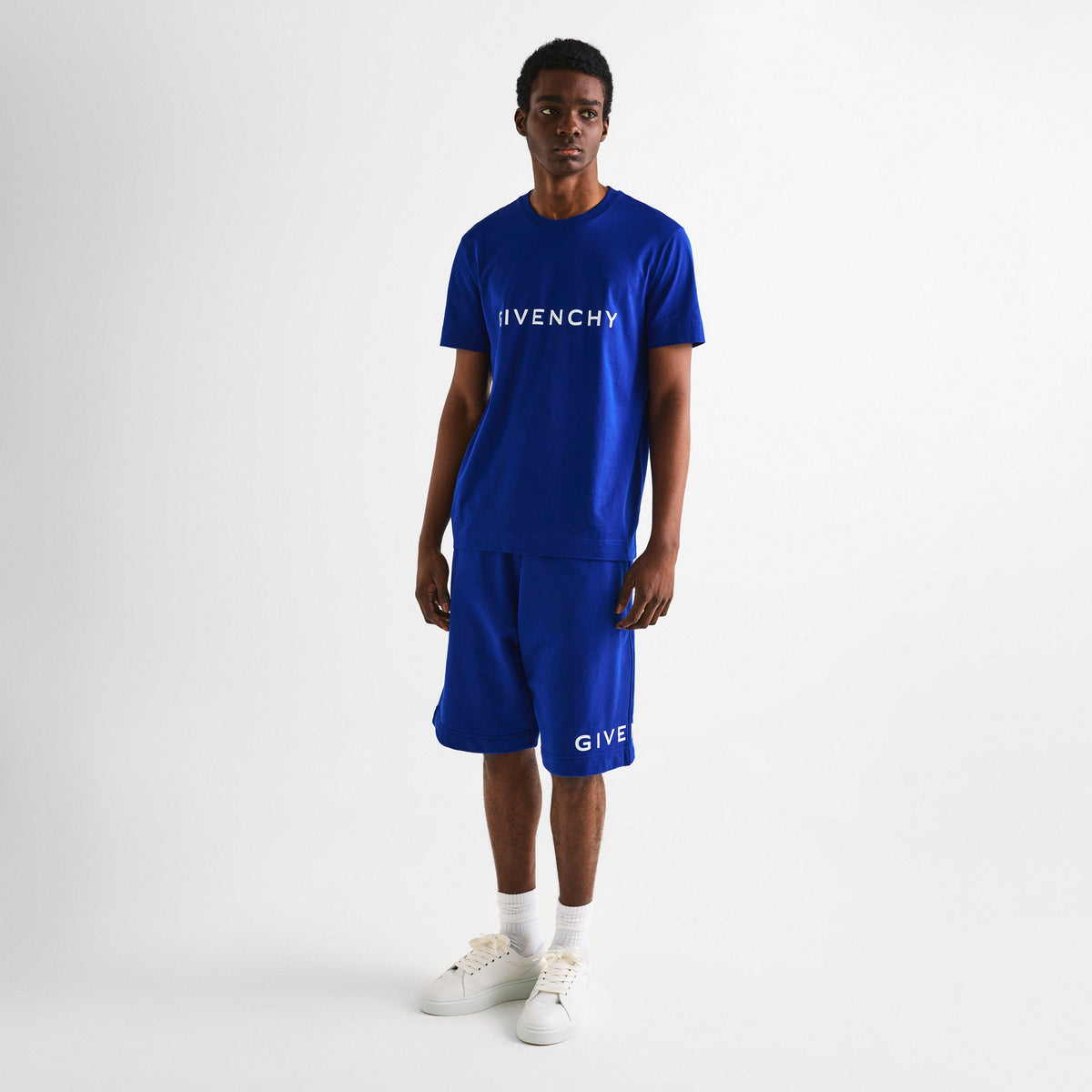 Ocean Blue - GIVENCHY - Men's Slim Fit T-Shirt - 6
