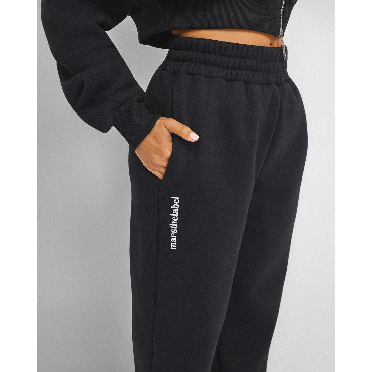 Black - Mars The Label - Womens Classics Joggers - 4
