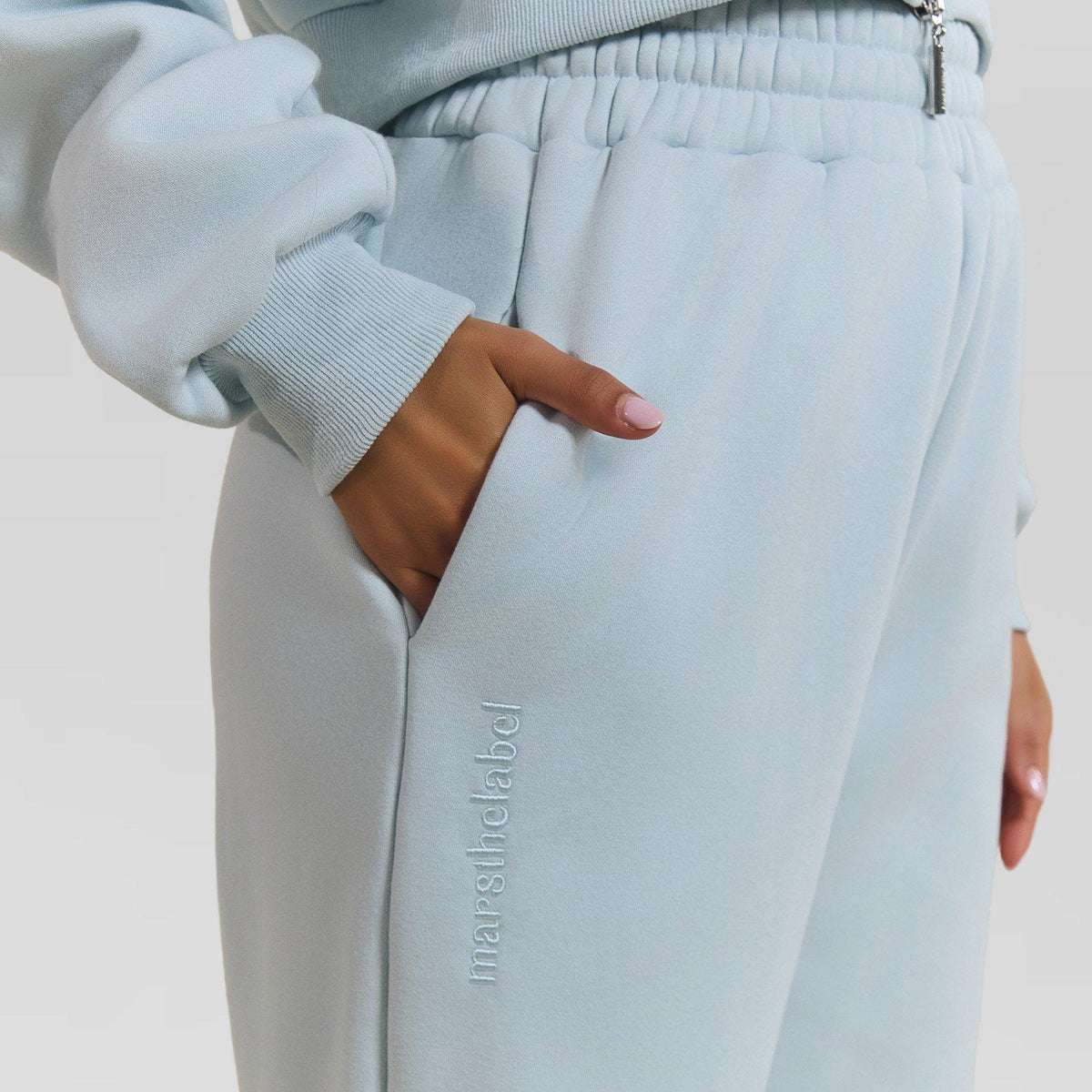 Baby Blue - Mars The Label - Womens Classics Joggers - 5