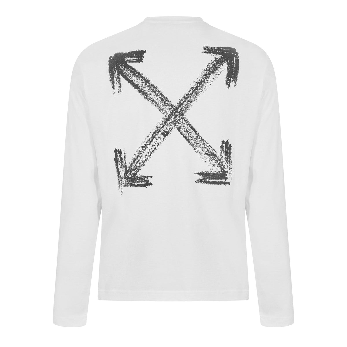 White - Off White - Men's Long Sleeve T-Shirt - 2