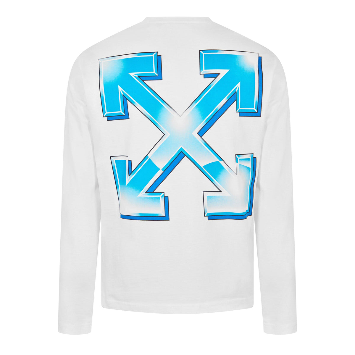 White - Off White - Men's Long Sleeve T-Shirt - 2