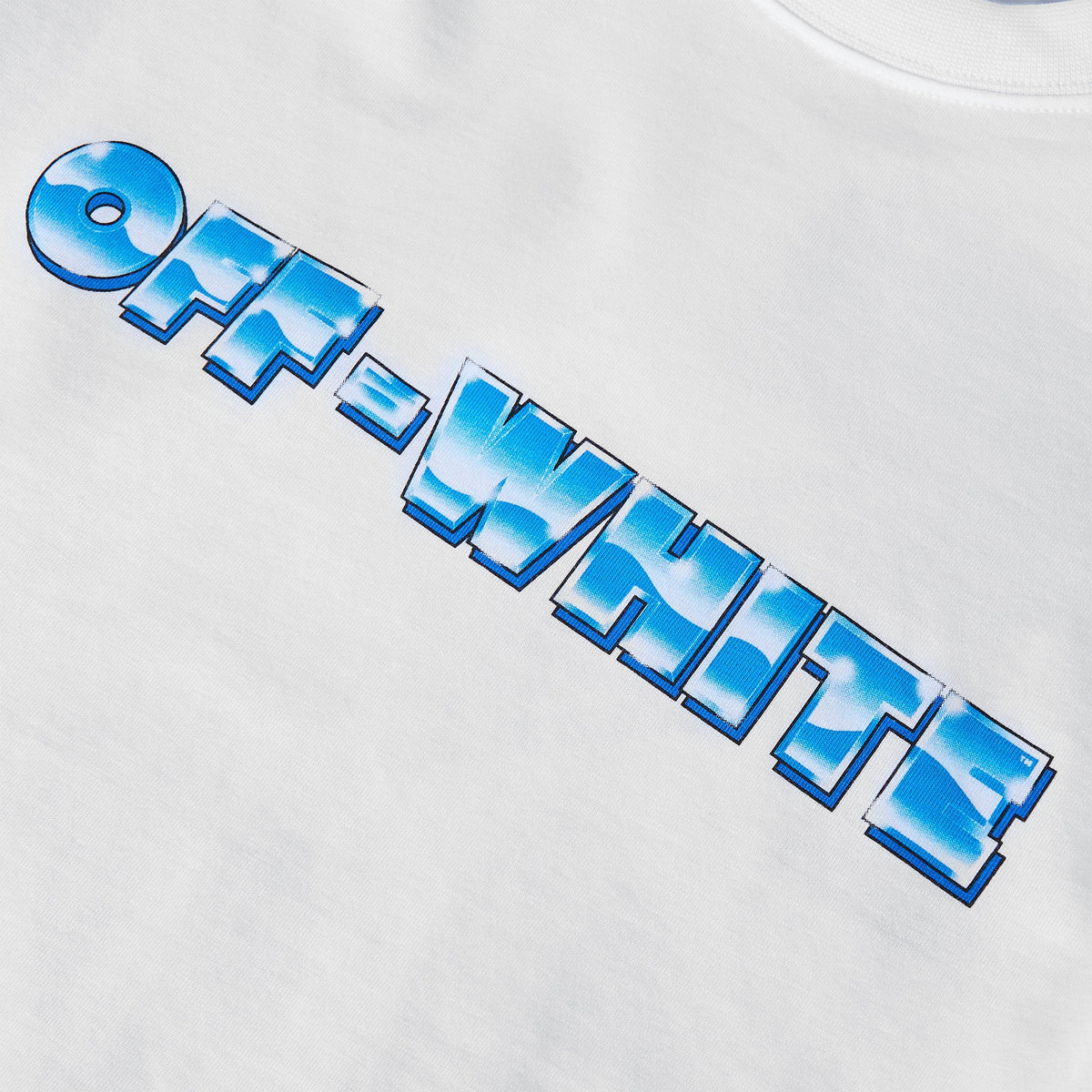 White - Off White - Men's Long Sleeve T-Shirt - 3