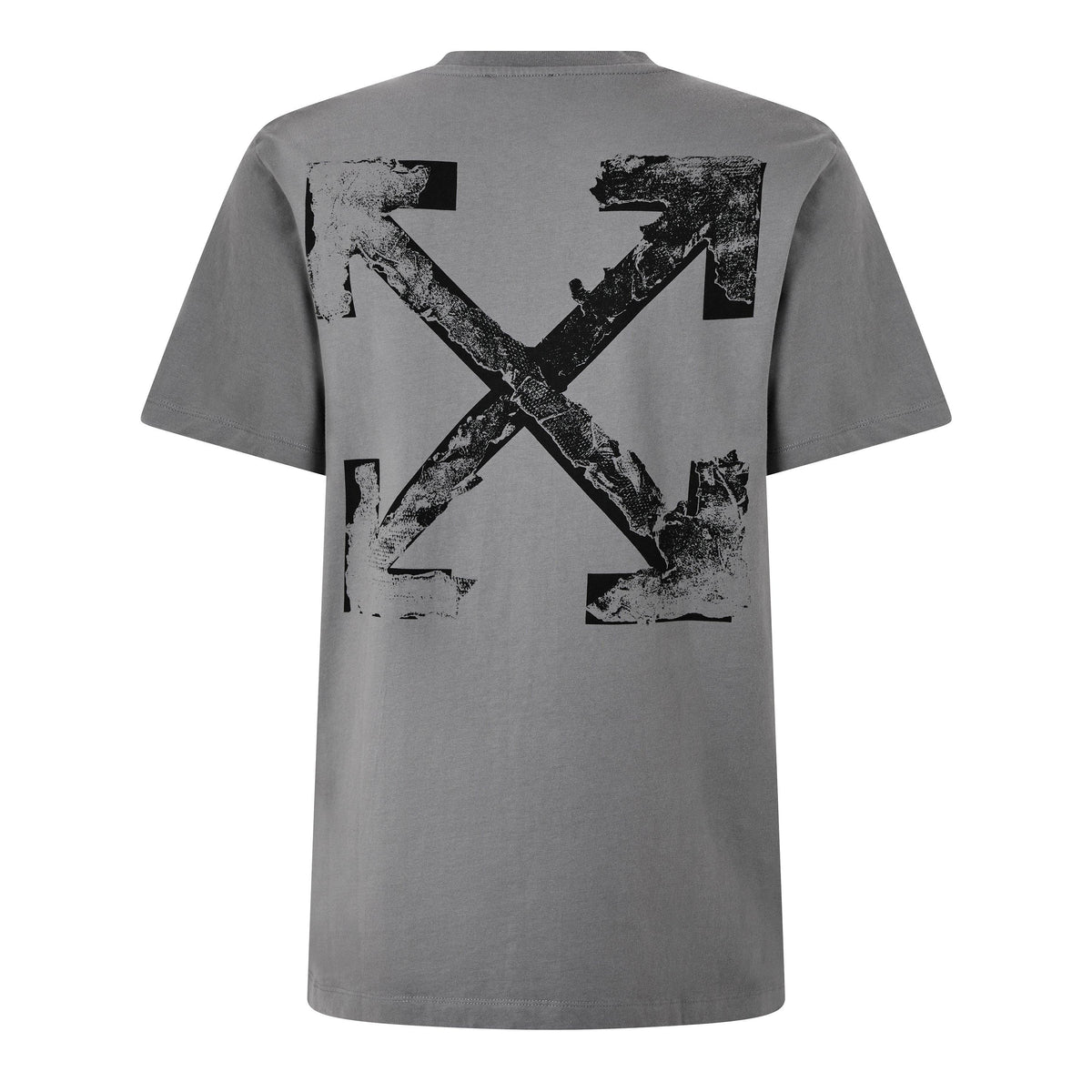Grey - Off White - Off Marble Arrow Tee Sn72 - 1