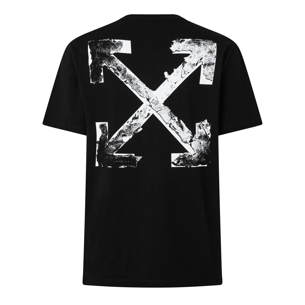 Black - Off White - Off Marble Arrow Tee Sn72 - 1