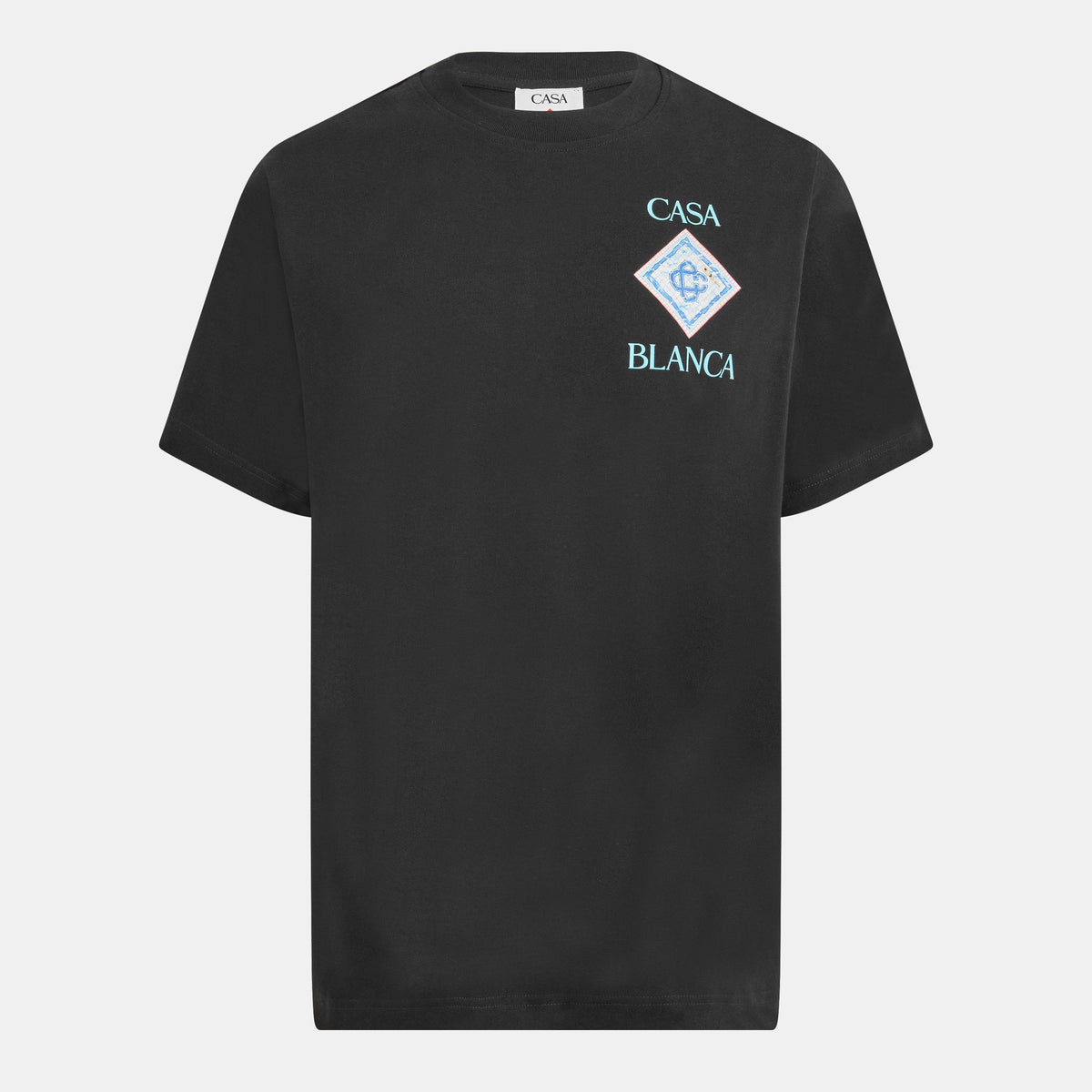 Black - Casablanca - Men's Regular Fit T-Shirt - 1