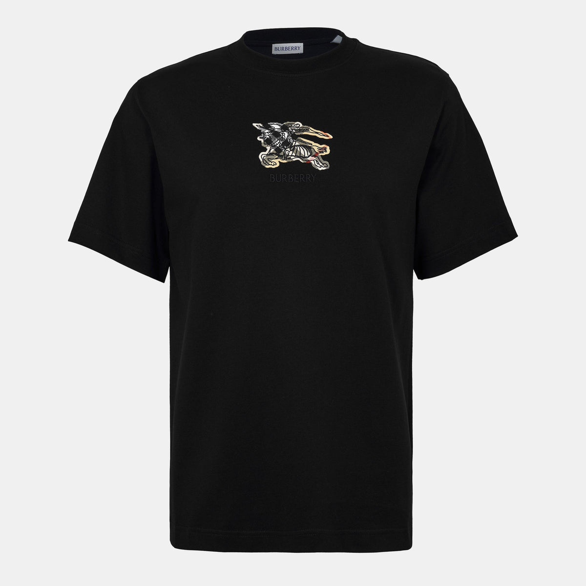 Black - Burberry - Men's T-Shirt - 1