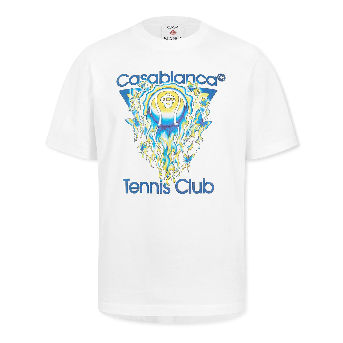 White - Casablanca - Men's Tennis T-Shirt - 1