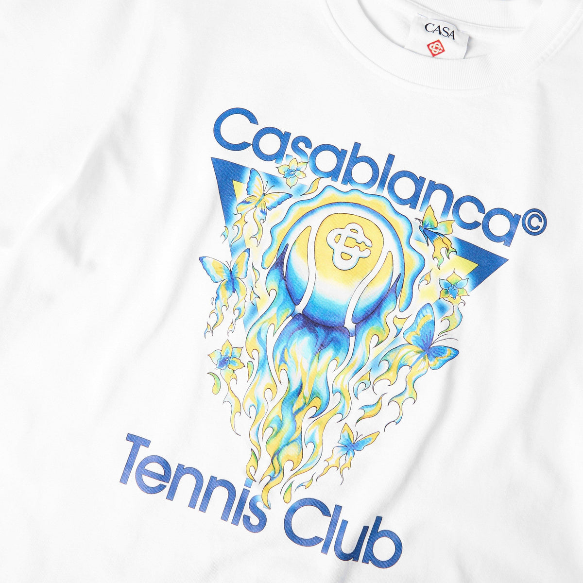 White - Casablanca - Men's Tennis T-Shirt - 5