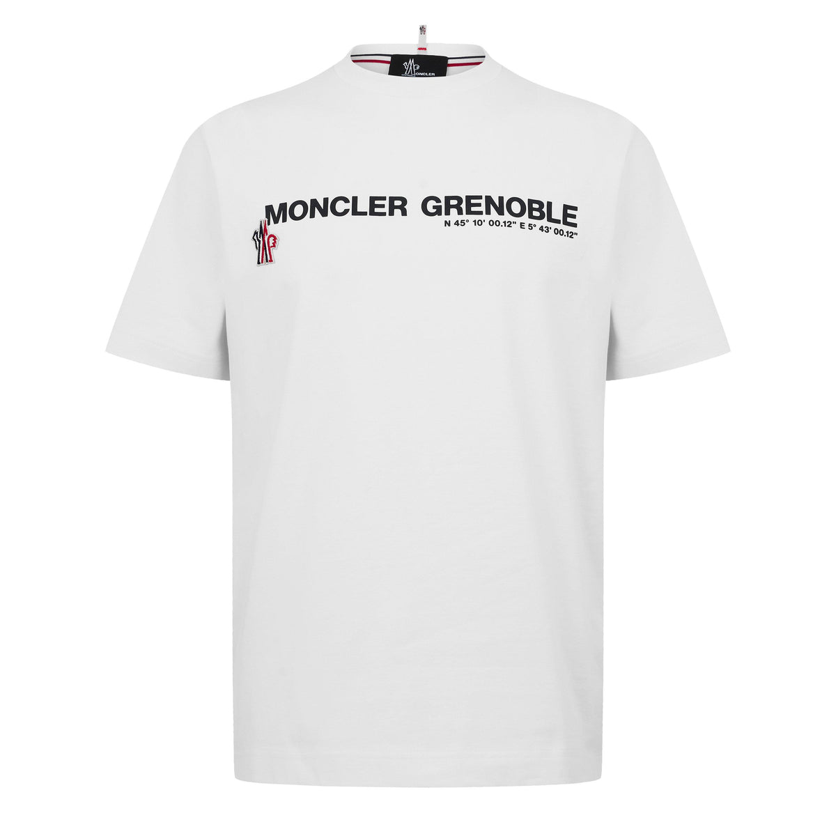 White 041 - Moncler - Mens Logo T-Shirt - 1