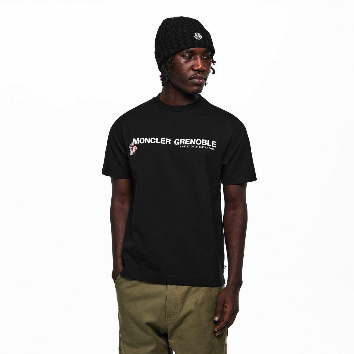 Black 999 - Moncler - Mens Logo T-Shirt - 3