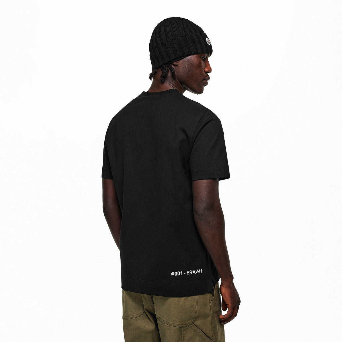 Black 999 - Moncler - Mens Logo T-Shirt - 4