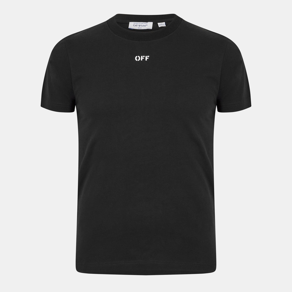 Black-White - Off White - Men's - Crew Neck T-Shirt - 2