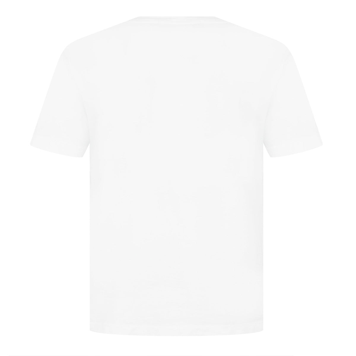 Bianco V0001 - Stone Island - Men's Cotton Compass Logo Patch T-Shirt - 2