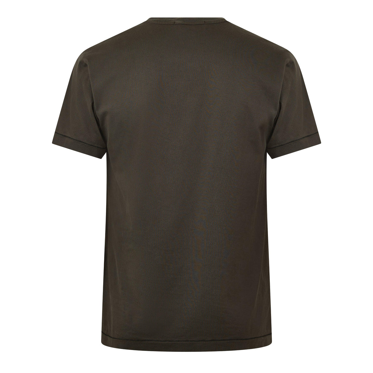 Coal Grey V0078 - Stone Island - Men's Cotton Compass Logo Patch T-Shirt - 2