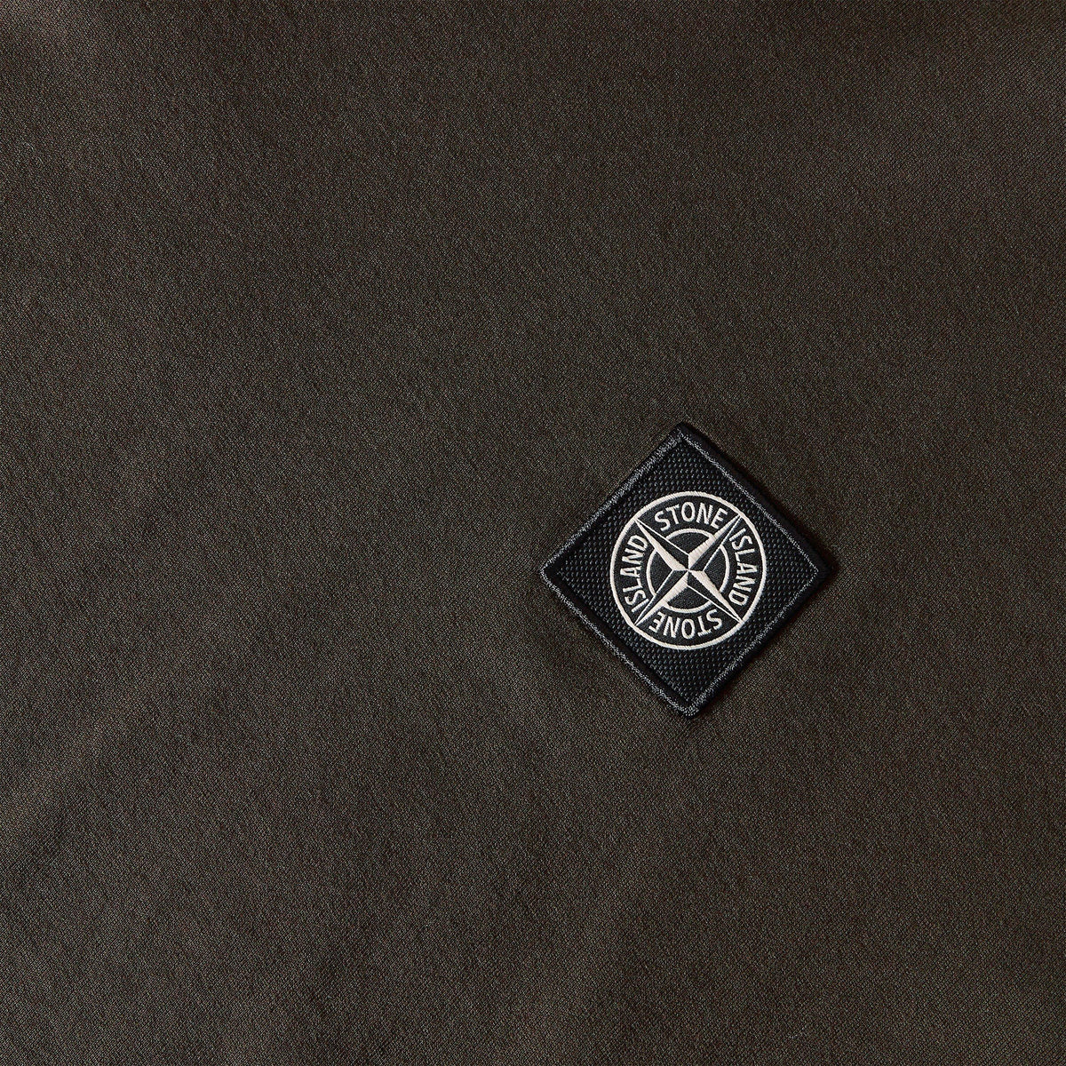 Coal Grey V0078 - Stone Island - Men's Cotton Compass Logo Patch T-Shirt - 3