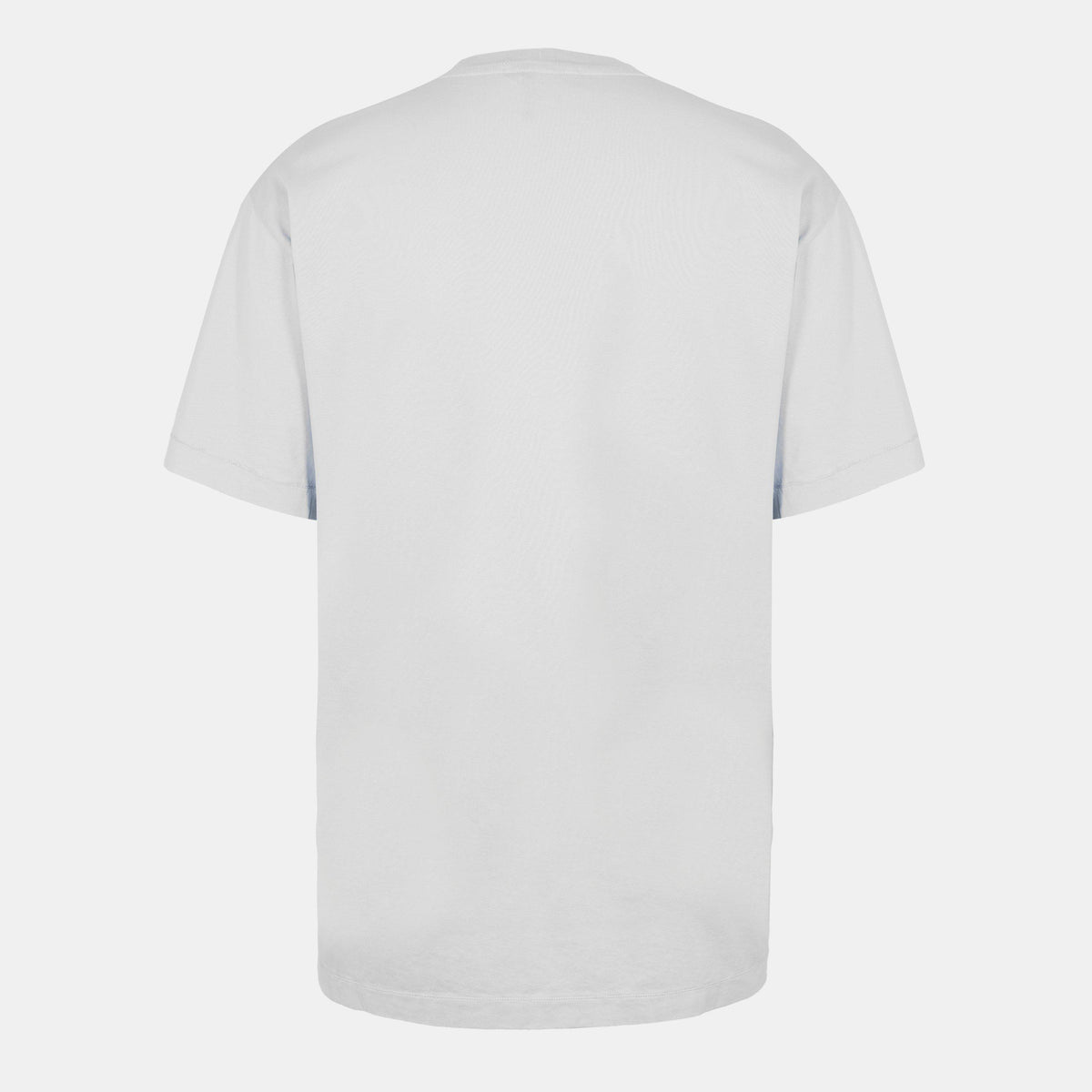 Sky Blue V0041 - Stone Island - Men's Cotton Compass Logo Patch T-Shirt - 2